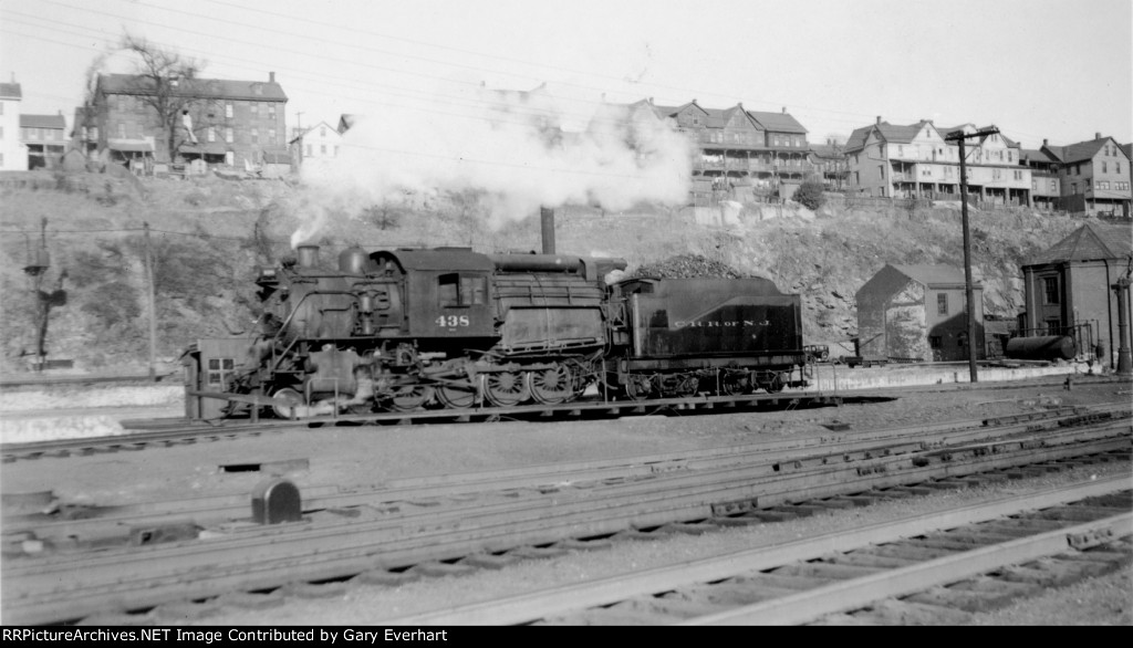 CNJ 4-8-0C #438 - Central RR of New Jersey